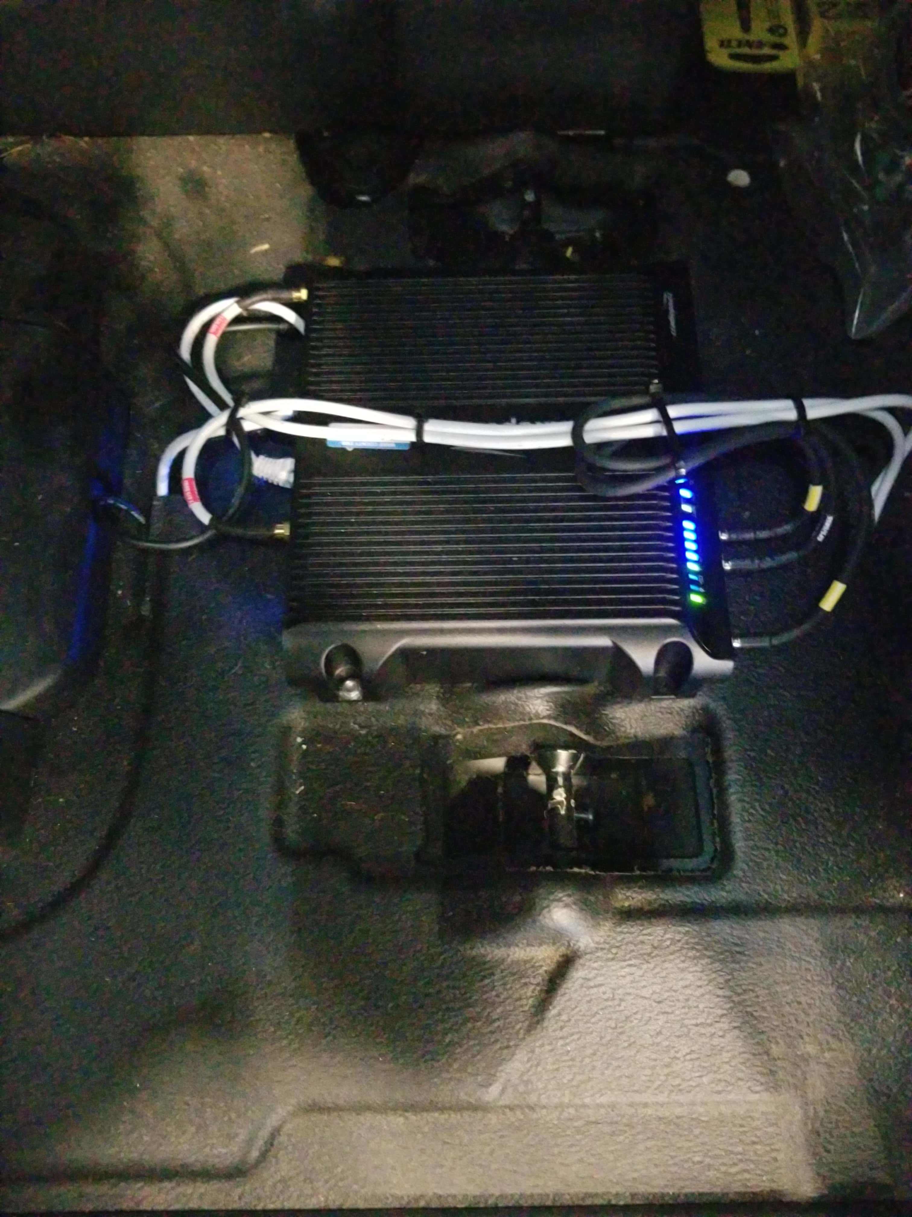 Vehicle inverter installation