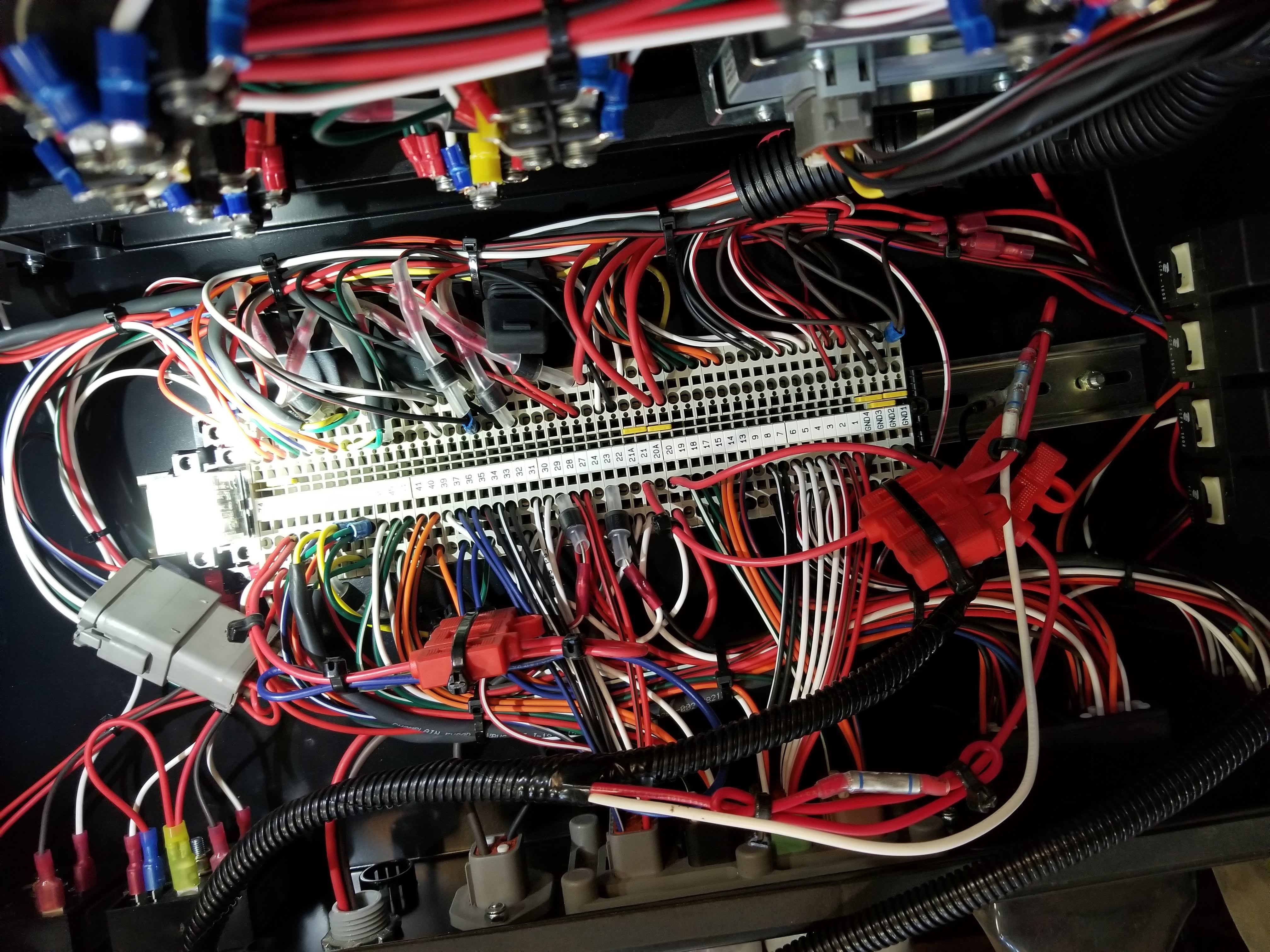 Vehicle electronics module diagnostic work